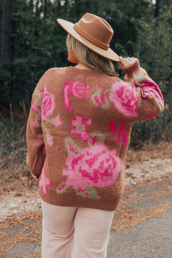 Woodland Wonderful Sweater In Iced Mocha Curves Image - 2