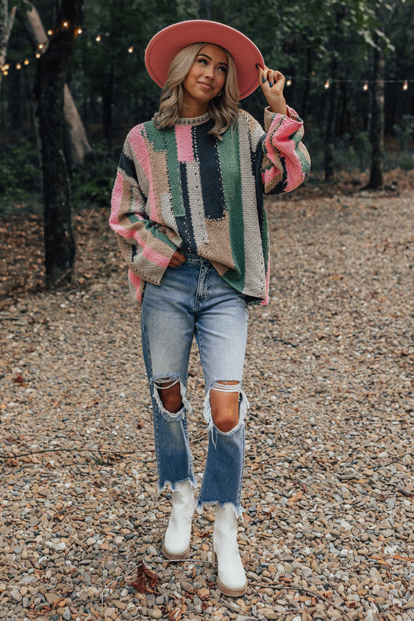 Song On Repeat Knit Sweater Image - 2