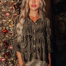 Roman Holiday Velvet Top In Martini Olive Image - 1