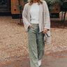 The Lovette High Waist Embellished Straight Leg Jean in Pear Image - 1