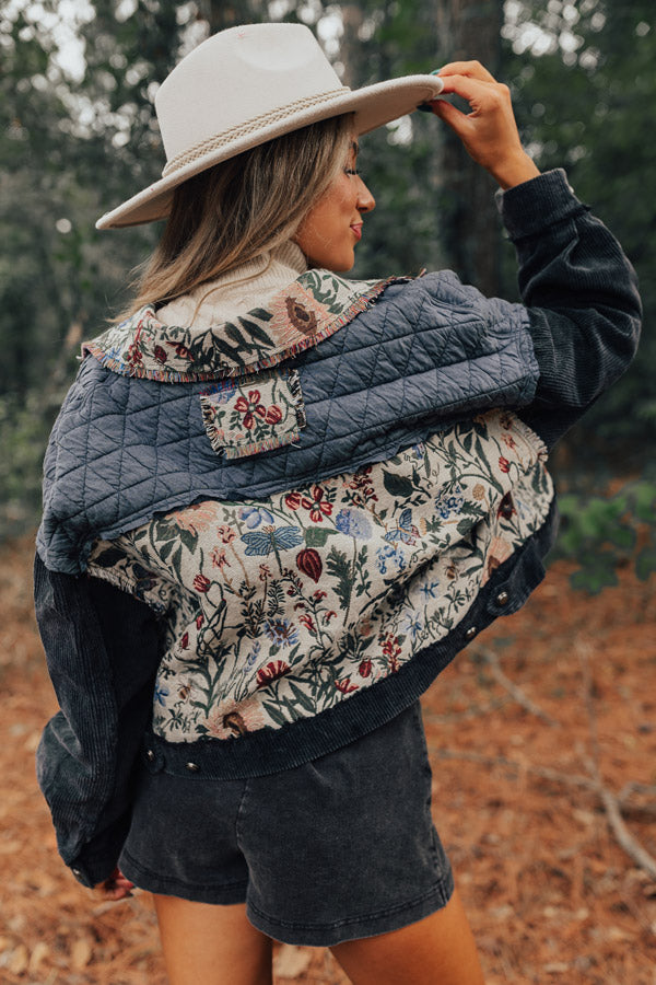 Room To Bloom Corduroy Jacket Image - 2