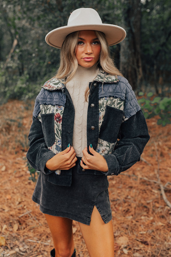 Room To Bloom Corduroy Jacket Image - 1