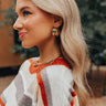 Rare Dream Hoop Earrings In Gold Image - 1