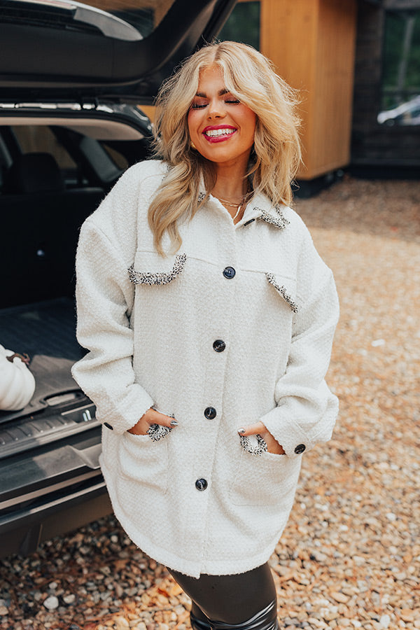 Comfy Glam Tweed Jacket Curves Image - 5