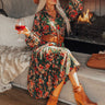 Sunday Slow Down Floral Midi Image - 1