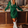 Forever First Class Wrap Mini Dress Image - 1