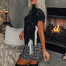 Long Weekend Wonderful Knit Sweater Top In Black Image - 1
