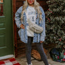 Stop Time Light Weight Denim Jacket in Light Wash Image - 1