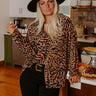 Modern Muse Velvet Burnout Top in Iced Mocha Image - 1