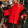 Seasonal Warmth Knit Sweater Curves Image - 1