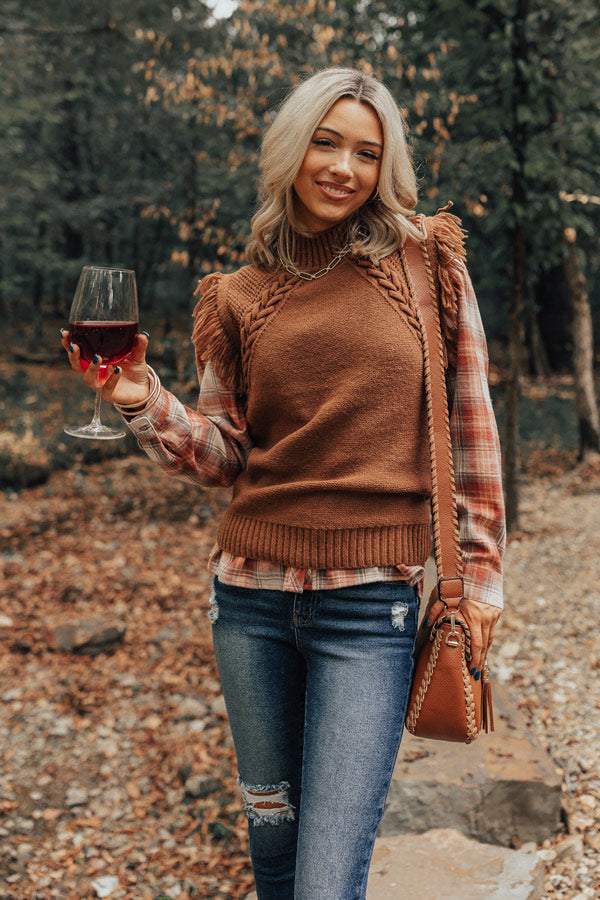 Miles To Go Knit Sweater Top Image - 1