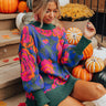 Lush Blooms Knit Sweater Image - 1