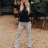 Take The Train Ribbed Top In Black Image - 1