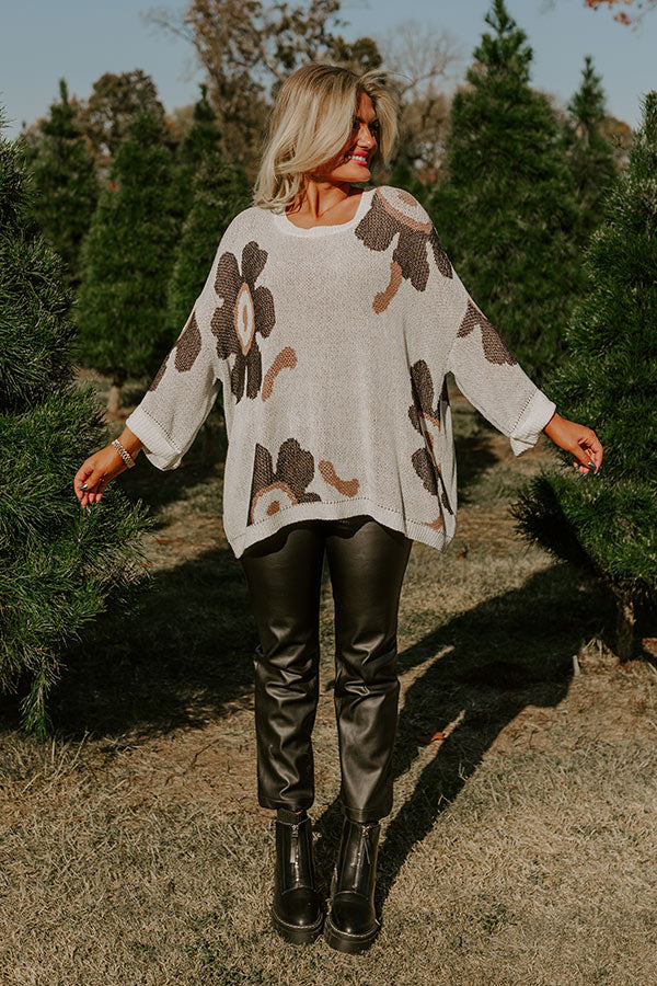 Meadow Melodies Knit Sweater Image - 1