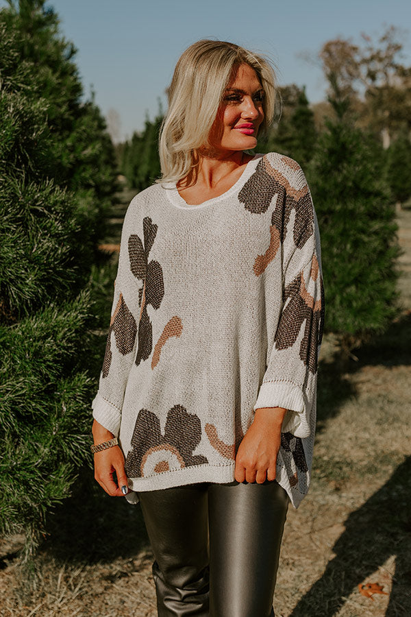 Meadow Melodies Knit Sweater Image - 2