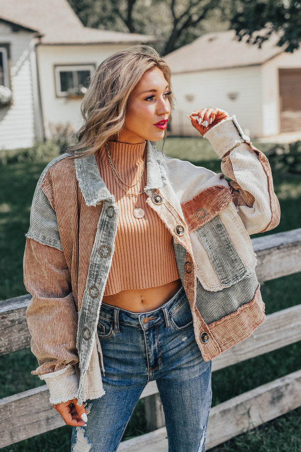 Meadow Melodies Corduroy Jacket Image - 1
