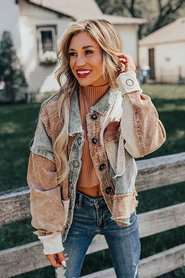 Meadow Melodies Corduroy Jacket Image - 4