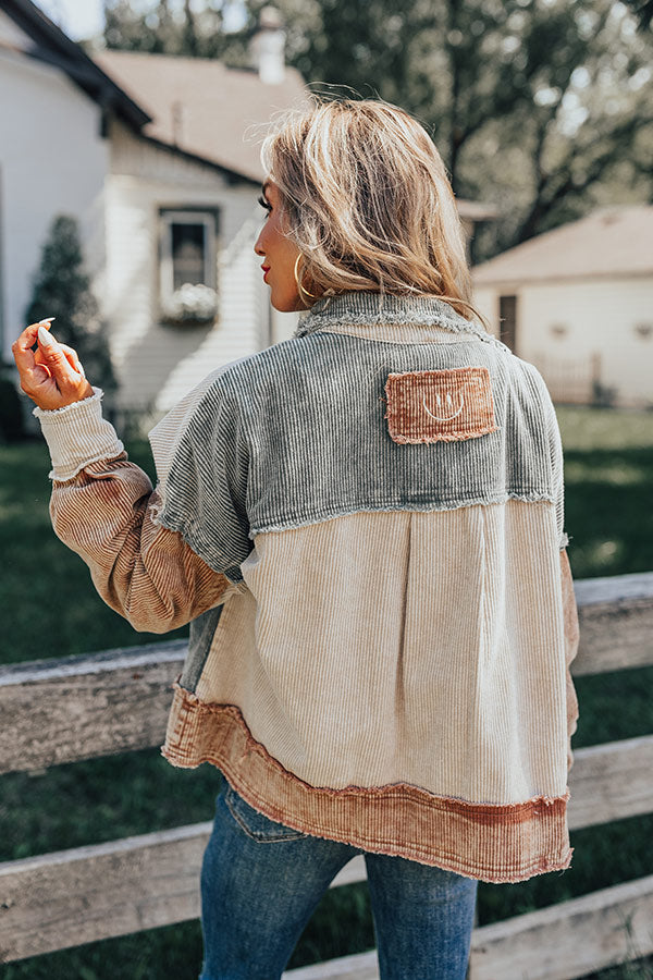 Meadow Melodies Corduroy Jacket Image - 3