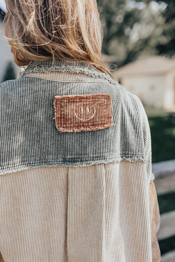 Meadow Melodies Corduroy Jacket Image - 2
