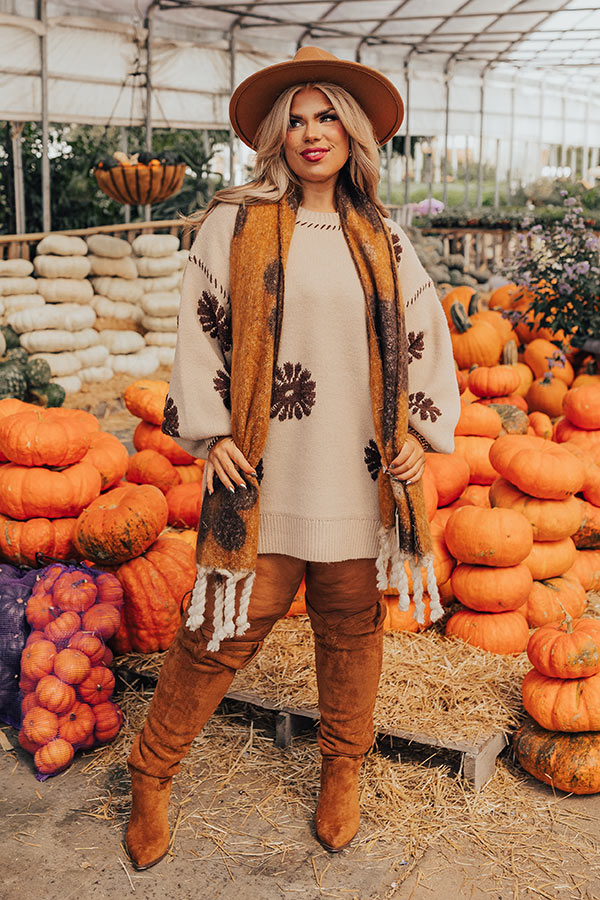 Nantucket Chill Sweater Dress Curves Image - 1