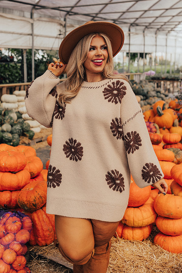 Nantucket Chill Sweater Dress Curves Image - 2