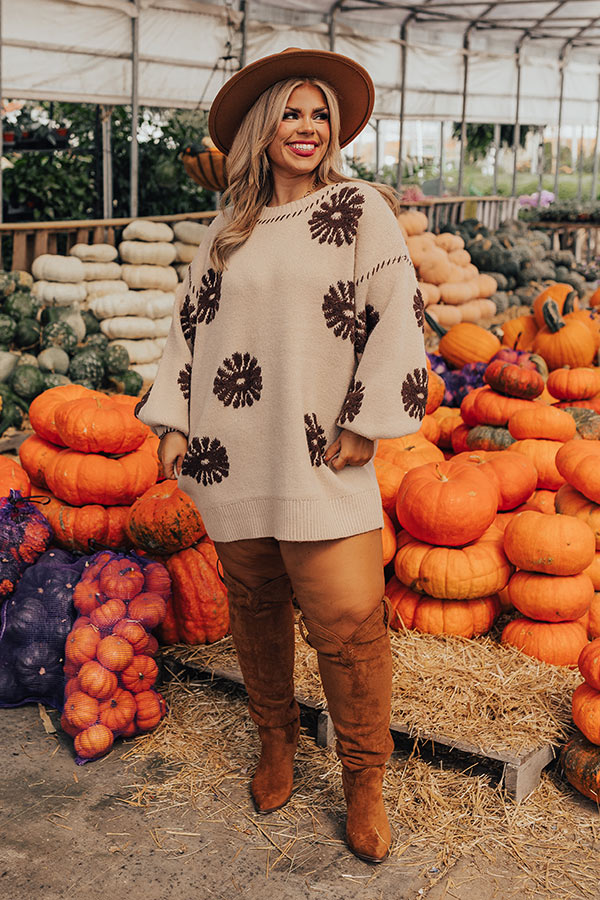 Nantucket Chill Sweater Dress Curves Image - 5