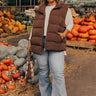 Venture Out Puffer Vest In Chocolate Curves Image - 1