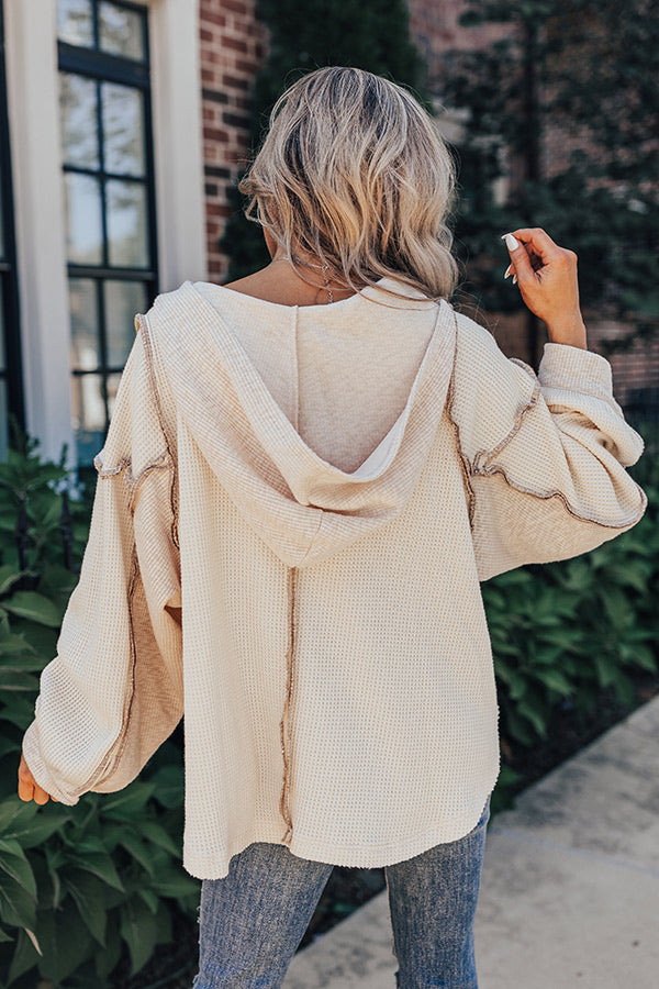 Couture Charm Waffle Knit Sweater Image - 2