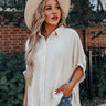 Hampton Button Up Linen-Blend Top Image - 1