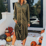 Sartorial Secrets Velvet Midi Image - 1