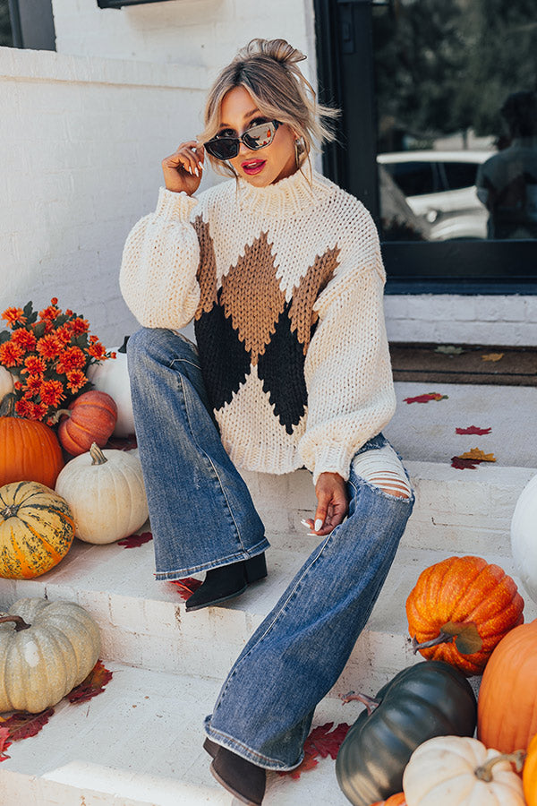Cuddle Up At The Cabin Knit Sweater Image - 1