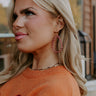Elite Elegance Earrings In Crimson Image - 1
