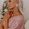 Dreamy And Dazzling Rhinestone Earrings Image - 1