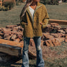 Bonfire Nights Quilted Jacket in Olive Image - 1