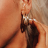 Mystic Moonlight Hoop Earrings Image - 1