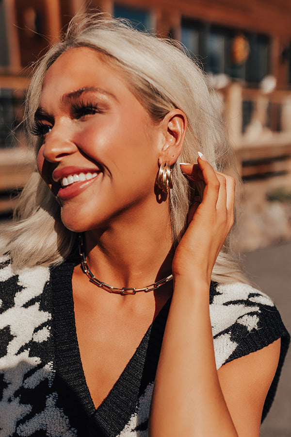 Mystic Moonlight Hoop Earrings Image - 2