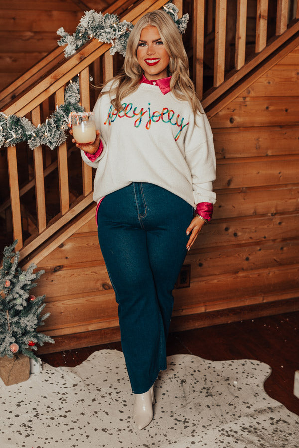 A Holly Jolly Christmas Knit Sweater Curves Image - 1