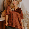 Powerful Love Satin Shift Top Curves Image - 1