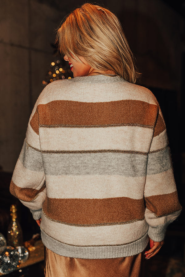 Date Night Knit Sweater Curves Image - 2