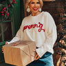 Merry Sequin Sweater Curves Image - 1