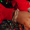 Song On Repeat Bracelet Set In Gold Image - 1