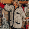 Snuggle Weather Eyelash Knit Cardigan Curves Image - 1