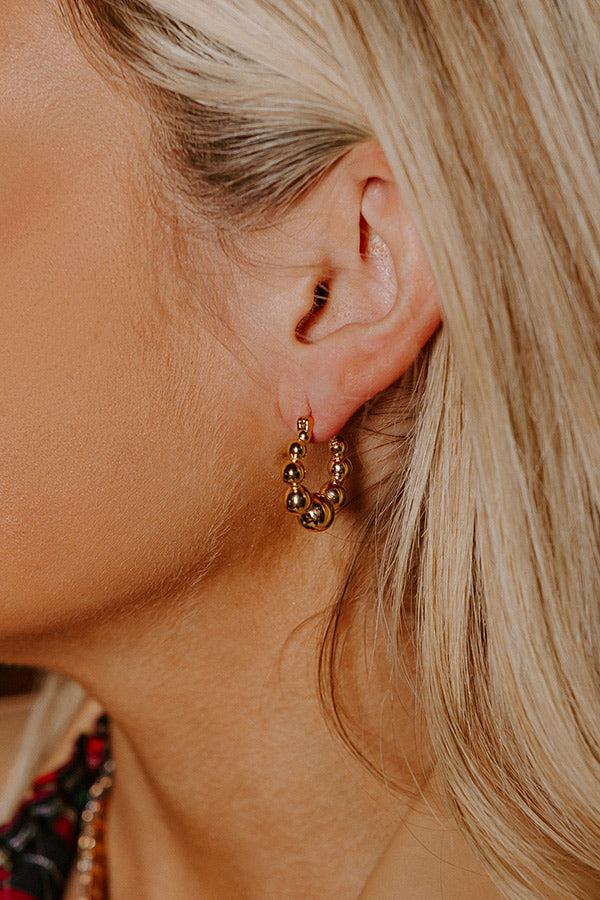 Wholesome in the Light Hoop Earrings Image - 1