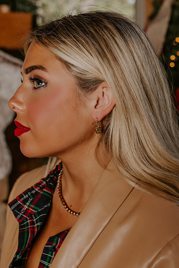 Wholesome in the Light Hoop Earrings Image - 2