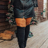 Bring The Party Faux Suede Skirt Curves Image - 1