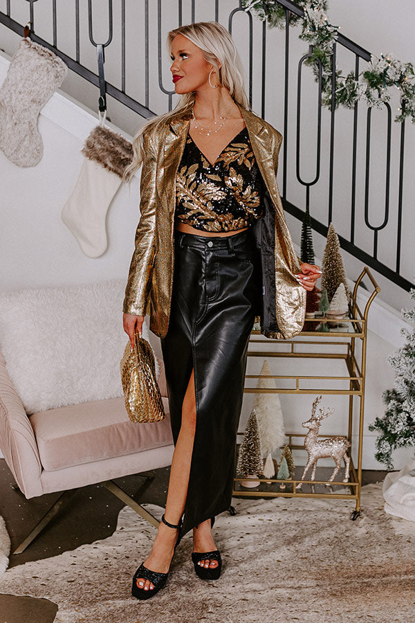 Venice Vision Sequin Top Image - 4