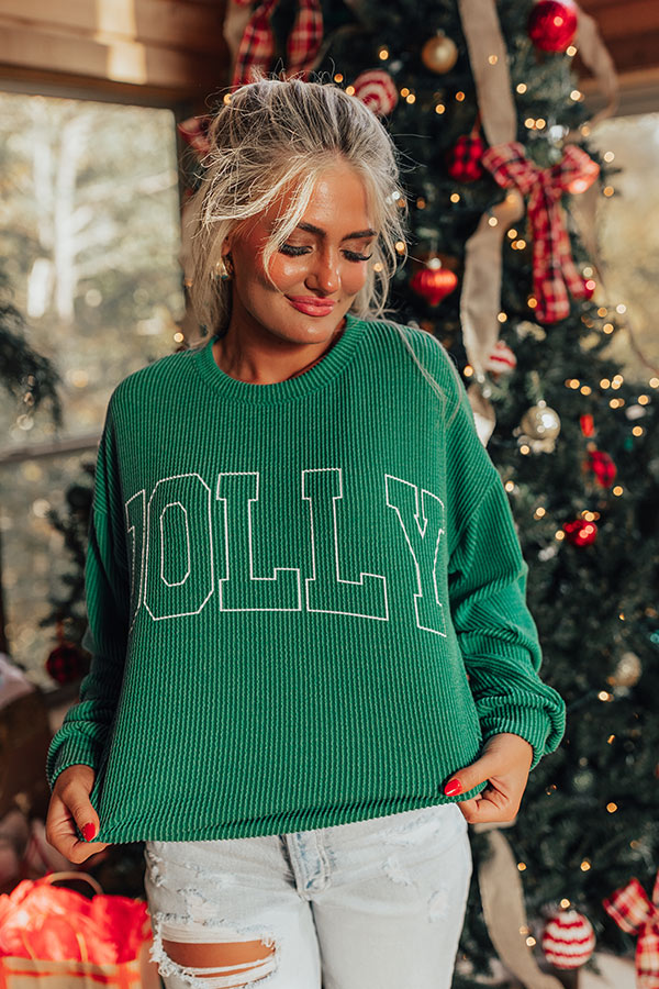 Jolly Graphic Tee In Green Image - 2