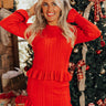The Elodie Cable Knit Sweater Top Image - 1
