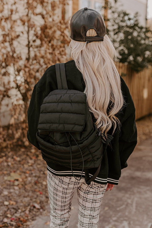 On The Way Backpack In Black Image - 2