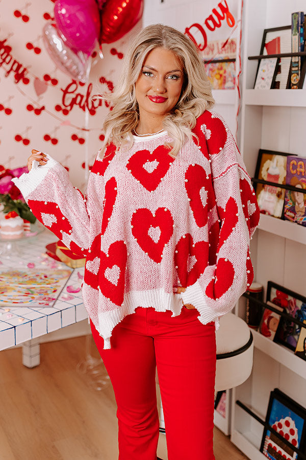 Wrapped In Love Embellished Sweater Image - 2